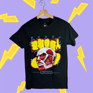 Attack on Titan x Ripple Junction NWT Men's Small Cotton Colossal Titan T-Shirt